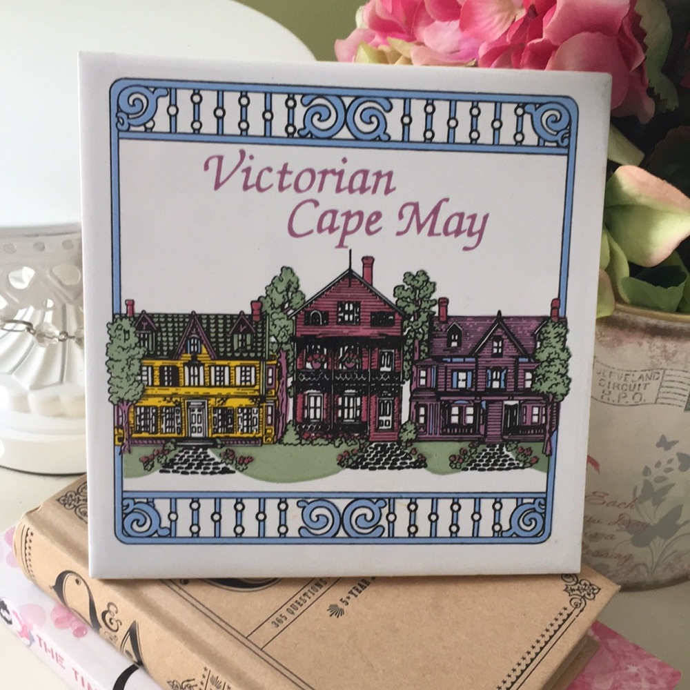 Victorian Cape May Ceramic Trivet